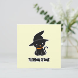 1.Gato preto bonito e bonito miado de amor