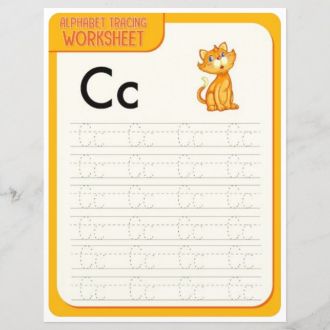 1 Learn To Spell Letter C Teacher Home Schooling (Frente)