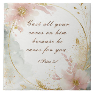 1 Peter 5:7 Confira todas as suas preocupações com