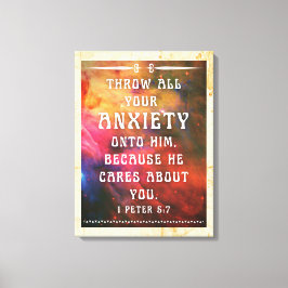 1 peter 5:7 tela de impressão