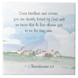 1 Tessalónica 1:4 Você é Muito Amado por Deus