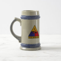 1rua da Divisão de Armadura Caneca de cerveja