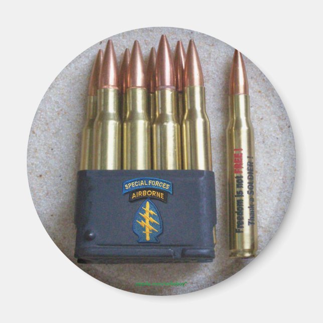 1rua forças especiais vet garand m1 imã (Frente)