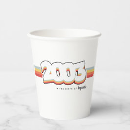 2003 Nascimento de lendas