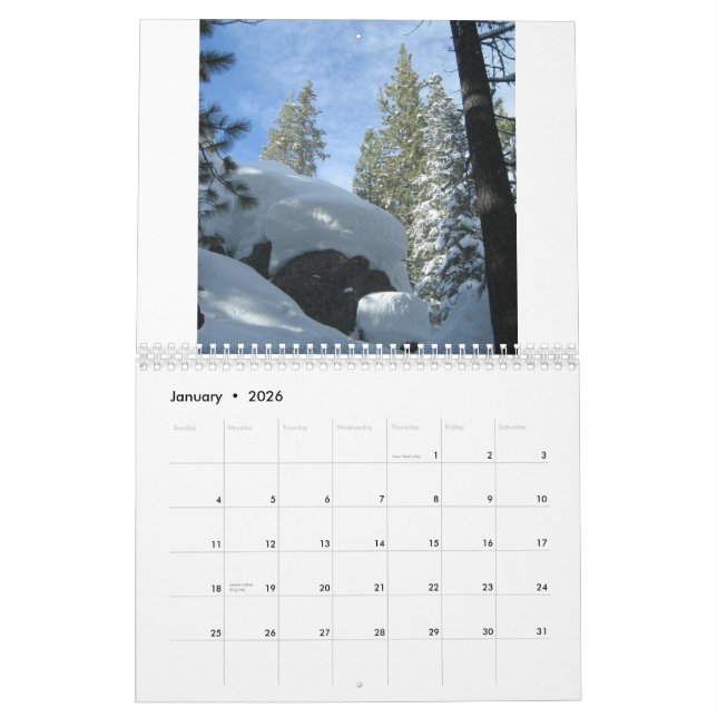 2009 calendários cénicos dos viagens (Jan 2026)