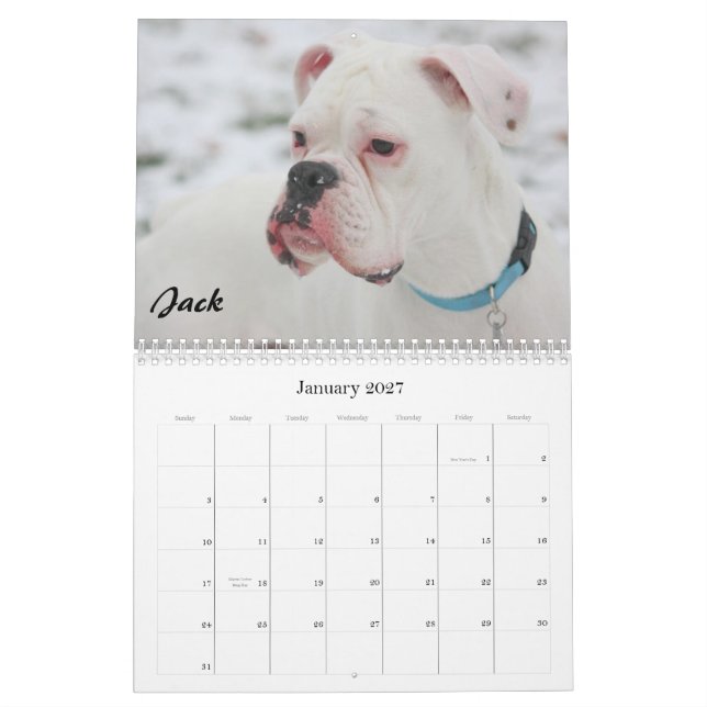 2010 BC calendários - estilo liso (Jan 2027)