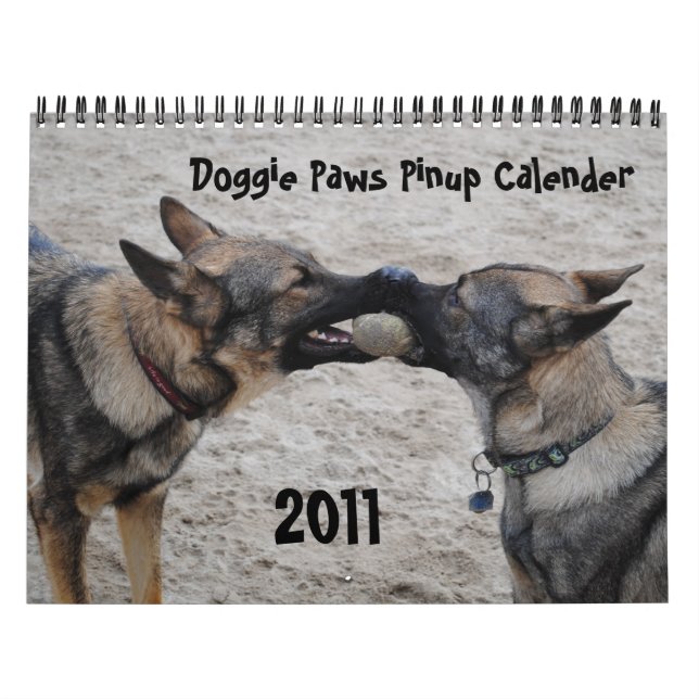 2011 - Calendário do Pinup das patas do (Capa)
