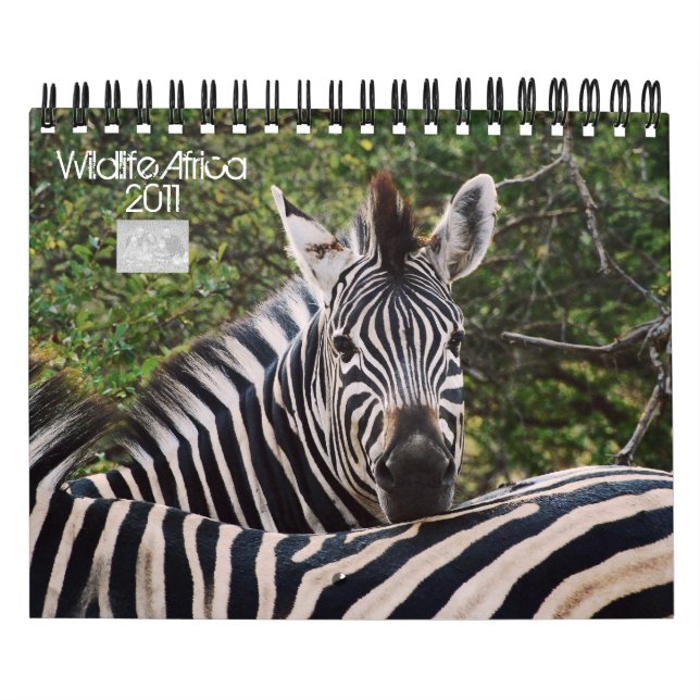 2011 calendários - animais selvagens África - (Capa)
