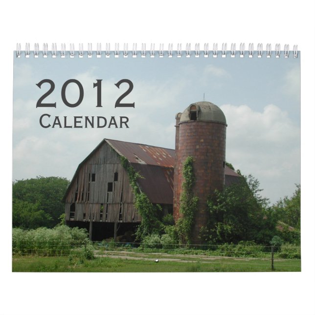 2012 calendários cénicos (Capa)