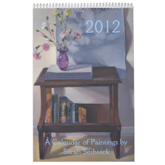 2012: Um calendário de pinturas por Sarah Sedwick