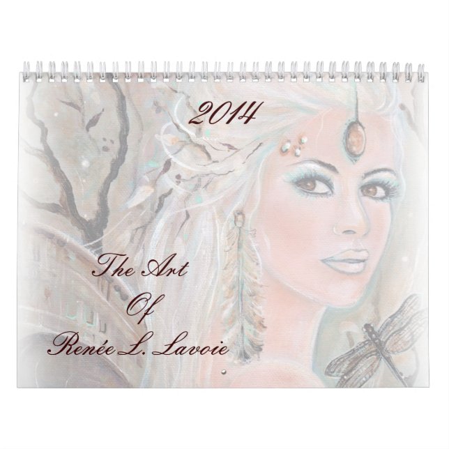 2014 Calendário de arte fantasia de Renee L. Lavoi (Capa)