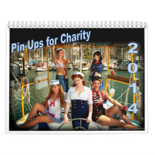 2014 PinUps para o calendário da caridade