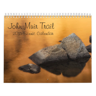 2015 calendários cénicos - fuga de John Muir