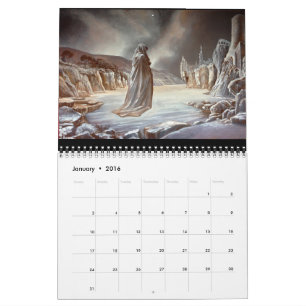 ~ 2016 do calendário da arte Philip Rubinov