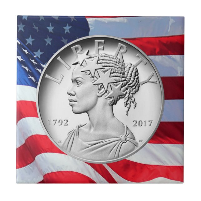 2017 American Liberty, 225.º aniversário Silver (Frente)