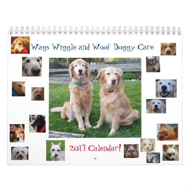 2017 sacodem o calendário do cuidado do Wiggle & (Capa)