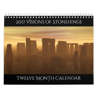 2017 visões do calendário de Stonehenge