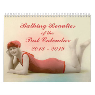 2018 - 2019 belezas de banho do calendário passad