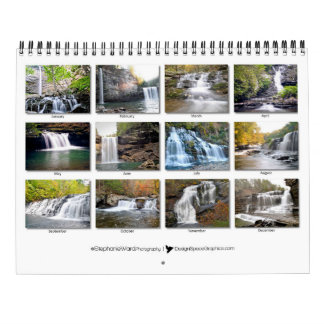 2018 cachoeiras do calendário de Tennessee