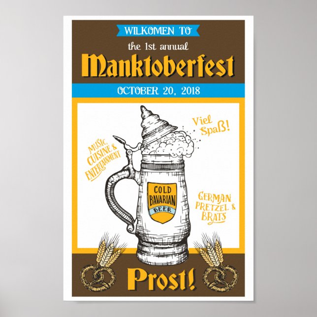 2018 Manktoberfest Poster (Frente)