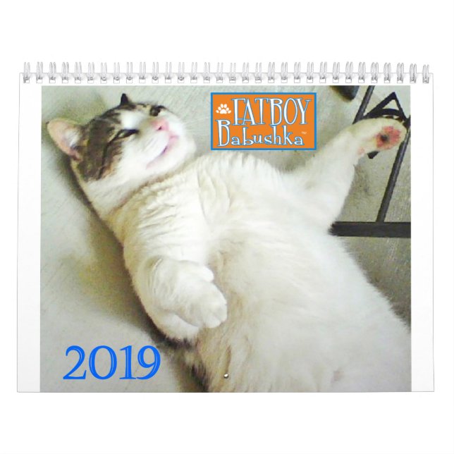 2019 CALENDÁRIO DE FATBOY BABUSHKA (Capa)