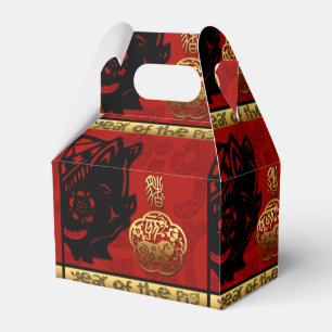 2019 Porco Chinês Ano Zodiac Aniversário - Caixa