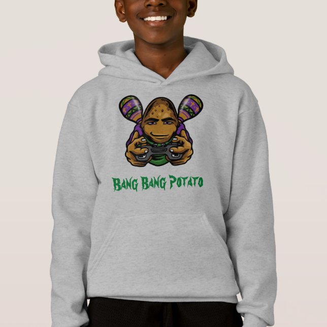 2020 Bang Bang Potato Kid's Hoodie (Frente)