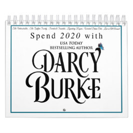 2020 Calendário Histórico de Romance de Darcy Burk