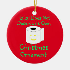 2020 não merece seu próprio Enfeites de natal