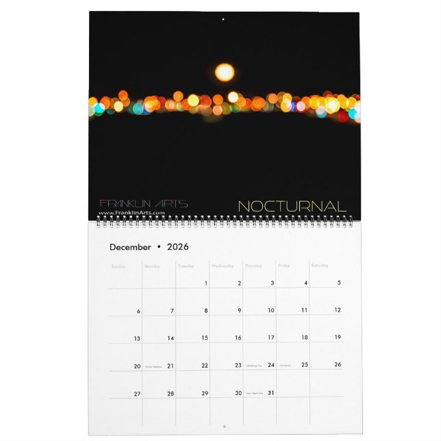 2020 Paisagens e Calendário Natural (Dez 2026)