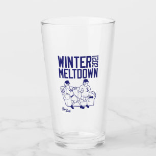 2021 Copos Diários De Inverno Meltdown Pint Vidro