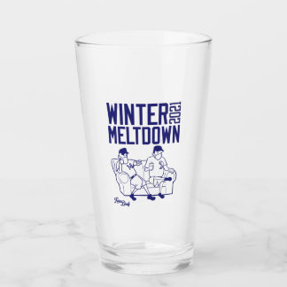 2021 Copos Diários De Inverno Meltdown Pint Vidro