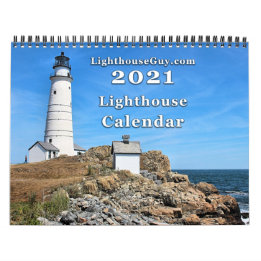 2021 LighthouseGuy.com Calendário do farol
