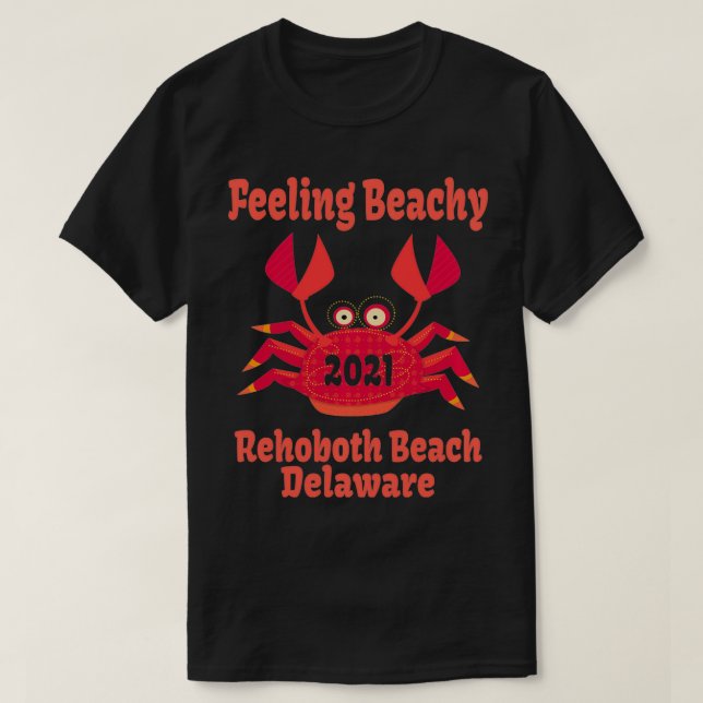 2021 Rehoboth Beach Vacation Pullover  (Frente do Design)