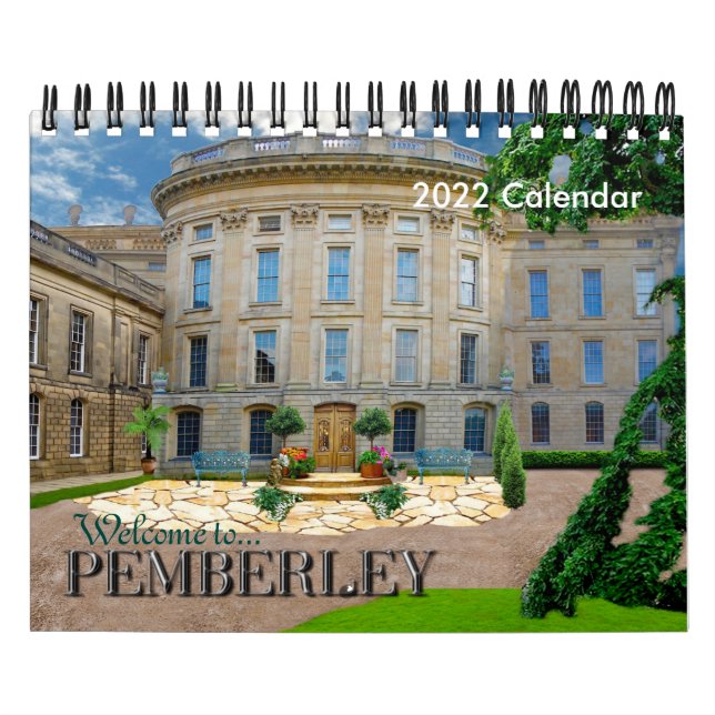 2022 Calendário interior "Pemberley" (Capa)