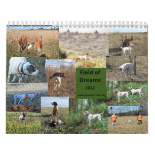 2022 Campo de Sonhos Alcançar Calendário de Caç