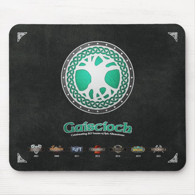 2022 Gaiscioch Mousepad - Celebrando 20 Anos (Frente)