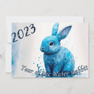 2023 Ano do Cartão Postal do Coelho da Água