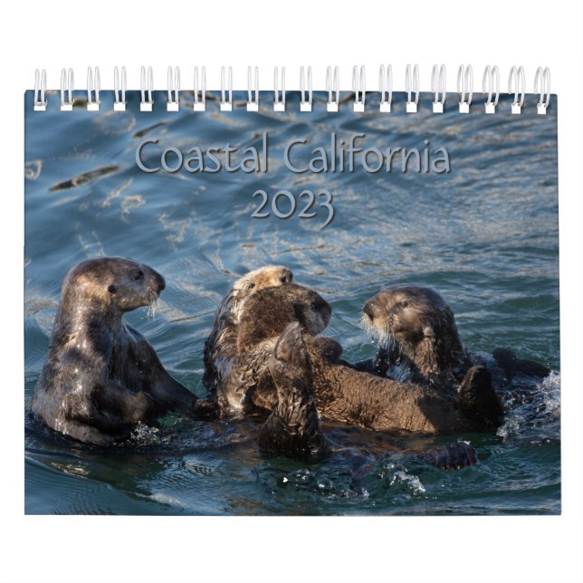 2023 ao longo do CALENDÁRIO da Costa da Califórnia (Capa)