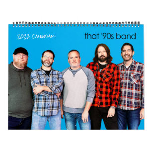 2023 Aquele Calendário de Bandas dos anos 90