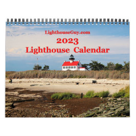 2023 LighthouseGuy.com Calendário do farol