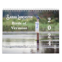 2024 Aves do Calendário Vermont