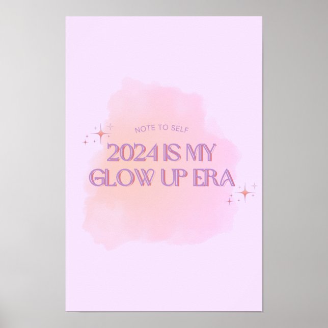 2024 é o meu Poster da era do brilho (Frente)