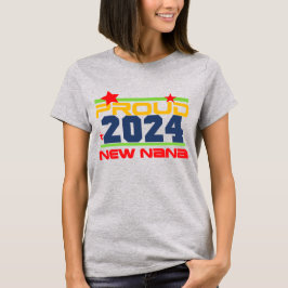 2024 Nova camiseta Nana Orgulhosa