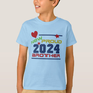 2024 Nova Camiseta Orgulhosa Irmão