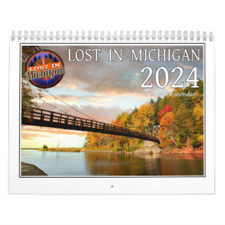 2024 Perdido No Calendário Da Muralha De Michigan