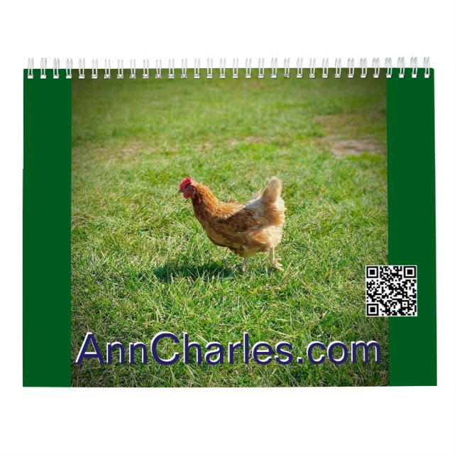 2025 Calendário de viagem com Ann Charles (Verso)