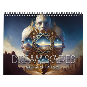 2025 Dreamscapes 1 Calendário de Arte Visionária S
