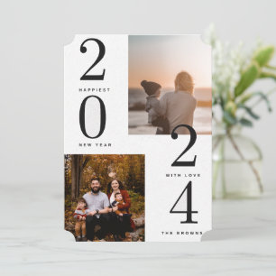 2025 Feliz Ano Novo com Amor os Browns Card