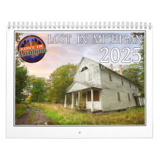 2025 Perdido No Calendário Da Muralha De Michigan